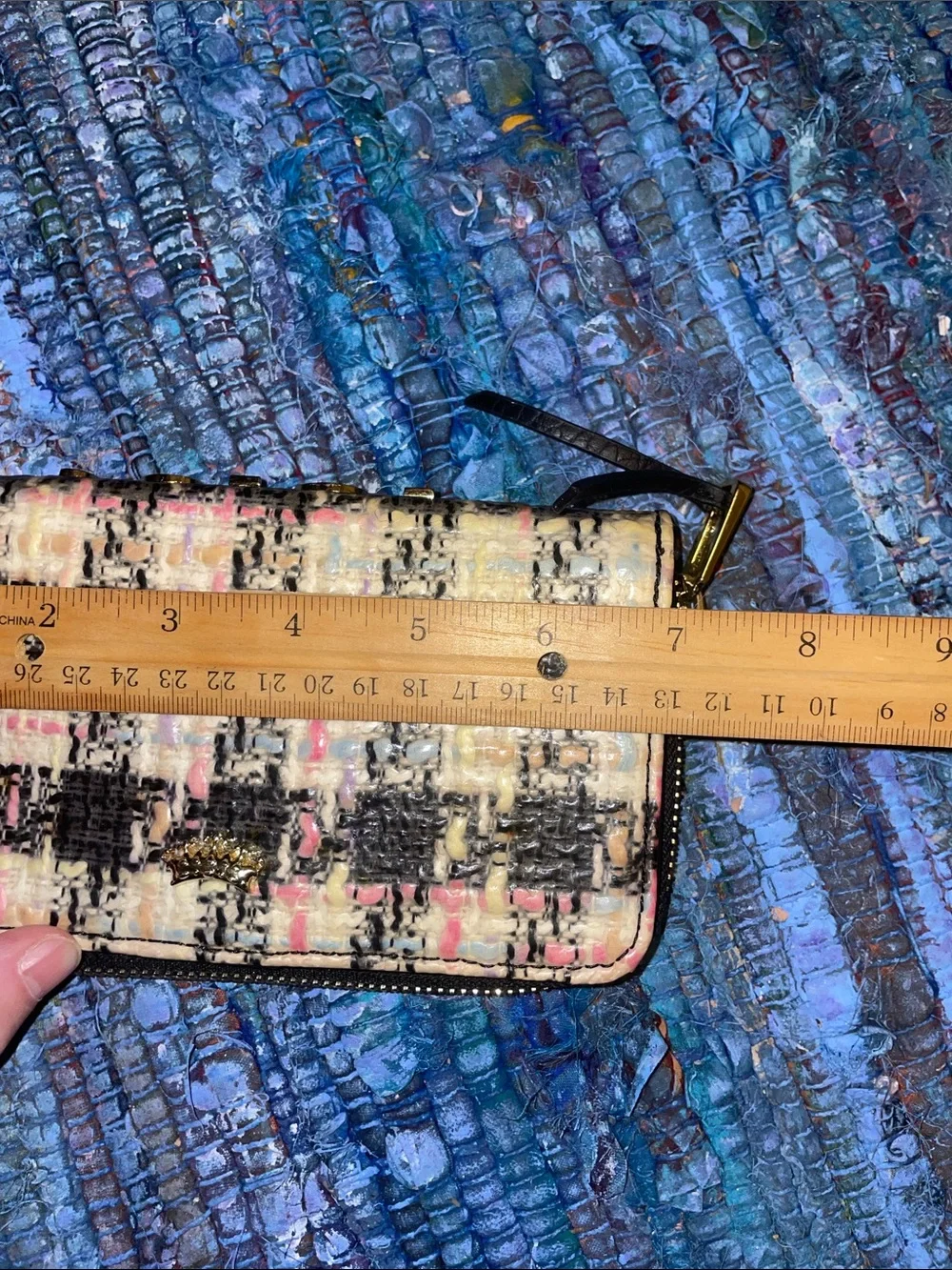 Juicy Couture Tweed design Wallet/Clutch